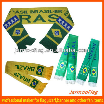 world cup Brazil fan scarf