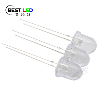 Ultra Bright 8mm Yellow LED Diode Lights 590nm