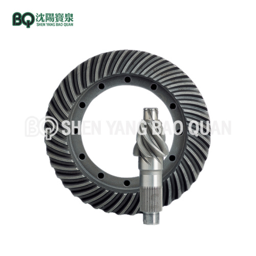 Spiral Bevel Gear untuk Tower Crane Hoisting Reducer