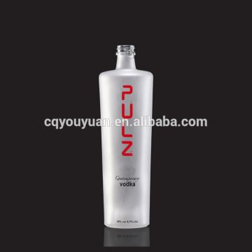 OEM brand round special russian vodka bottle 750ml