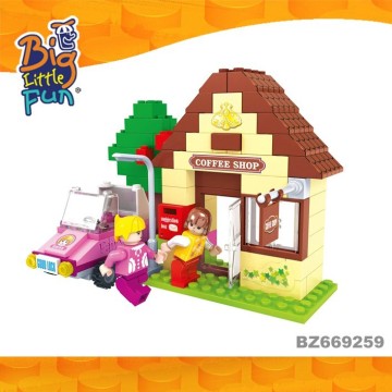 2015 new products coffee shop toys educational puzzle games for children with autism