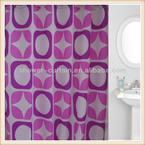 double swag shower curtain with valance with valance