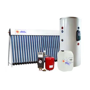 Balcony split pressurized solar water heater