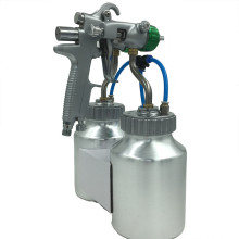 Chrome Plate Paint 1000cc Tank Dual Head Wagner Spray Gun Spare Parts - AIT Tool Car Paint Sprayer