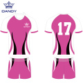 Uniforme de rugby de poliéster de jersey de rugby personalizado