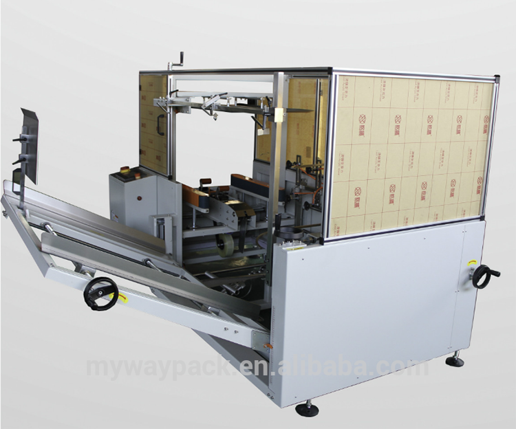 Automatic cardboard box carton case erector