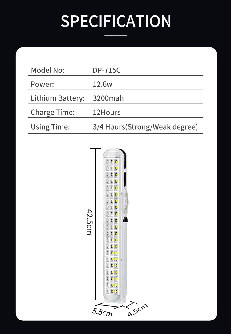62 Beads SMD Portable Solar Rechargeable LED Emergency Light-715C-detail-8 62 Beads SMD Portable Solar Rechargeable LED Emergency Light-715C-detail-8