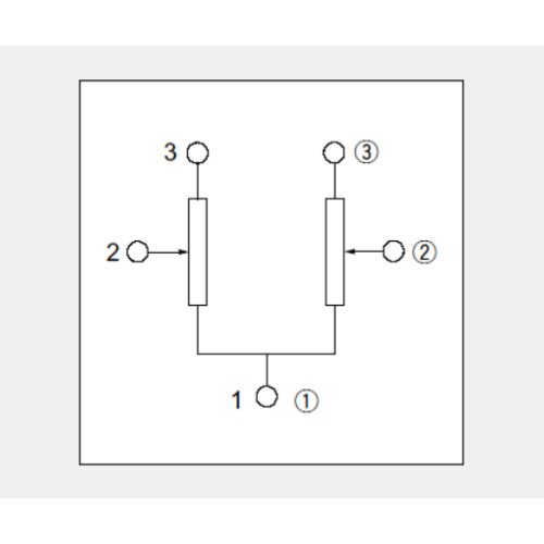 Potencjometr obrotowy serii RK08H