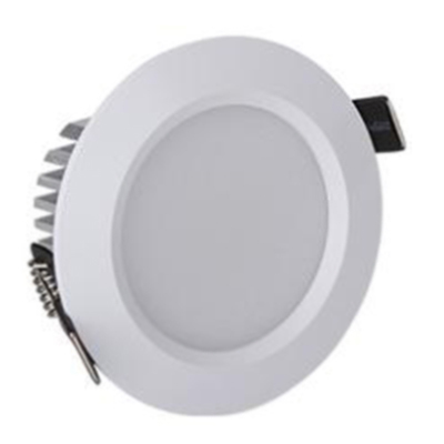 Putih aluminium alloy die casting LED downlight