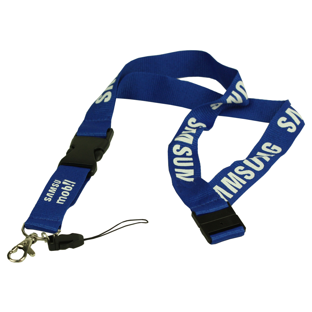 Flat personalized lanyards