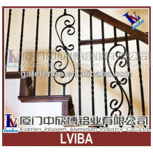 Wrought iron railing & indoor railing