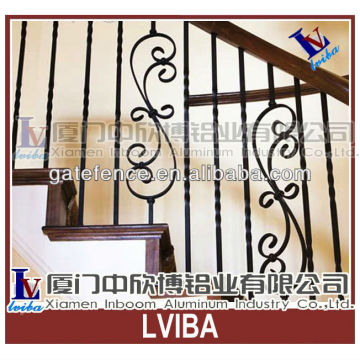 Wrought iron railing & indoor railing