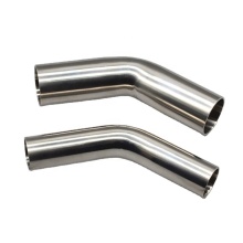 Squirrelly 2.5" 45 Degree 304 Stainless Steel Mandrel Bends Piping Pipe (2 Pack)