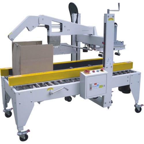 Top and Bottom Driven Case Sealer Machine
