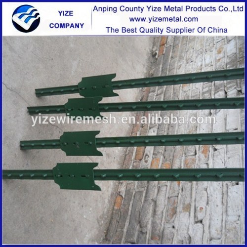 exporting T Type Post/various shape galvanized steel Post(professional Manufacturer)