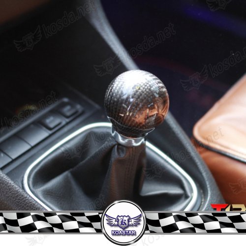 Carbon Fiber Racing Gear Knob Universal Car Gear Shift Knob