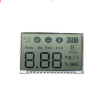 7-segment Custom LCD Display Module, TN Positive