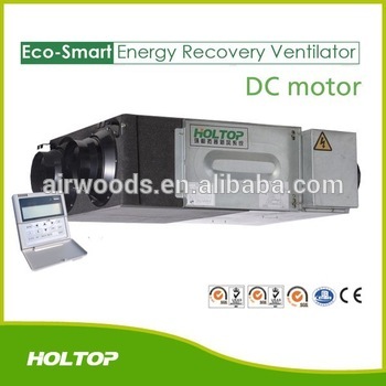 Central DC motor balance ventilator