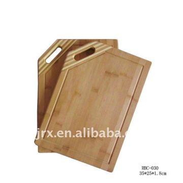 bamboo cutting board , fruit board