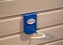 12" Width Durable Garage Wall Panels / Pvc Garage Slat Wall