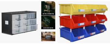 Plastic Parts Bin Box Plastic Drawer Bins