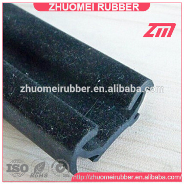 Car Truck Window Glass Flocked Rubber Seal