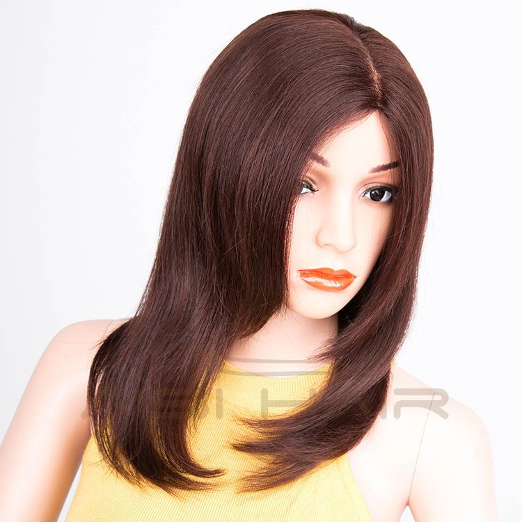 Aisi Hair Fashion Peruvian Human Hair Full Lace Sew in Wig , Short Hair Hairstyles