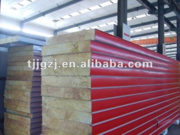 rock wool sandwich fire resistance panels