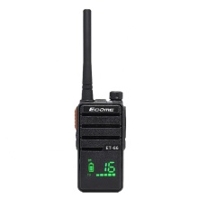mini uhf LED display long distance internet radios walkie talkie ET-66