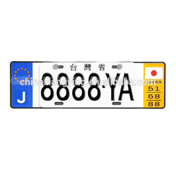 Custom High Quality Oem Acceptable Car Licence Plate Frame