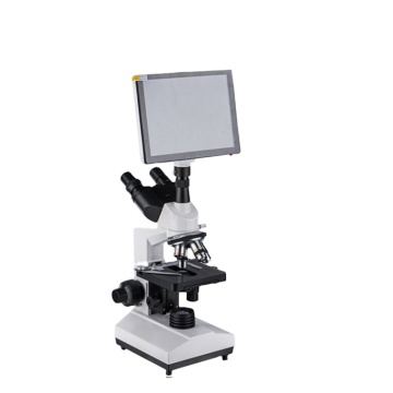 Z110-THD9 Biological Quality Microscope: Trinocular Compound Microscope with Digital Screen for Lab Use