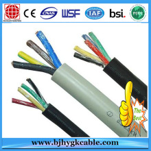 Cable de control forrado PVC del aislamiento del PVC de múltiples bases