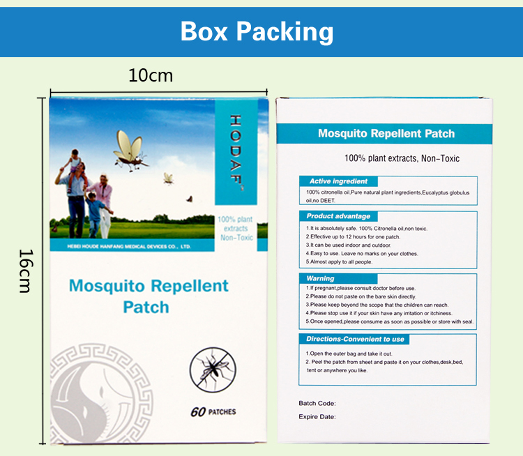 蚊忌避剤パッチ mosquito repellent patch