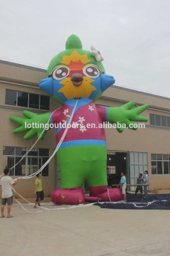 hot inflatable advertising moving cartoon
