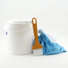 Water seepage through concrete slab