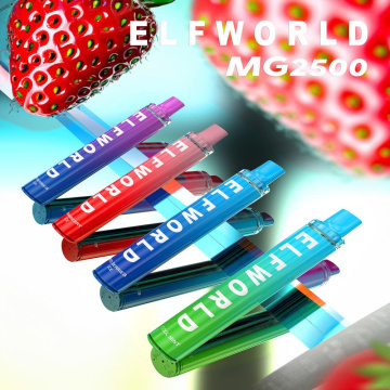 Elf Wolrd MG 2500 Vape desechable 5% Nic