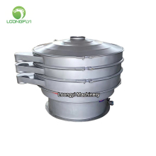 Loongyi salt earth circular sieving machine
