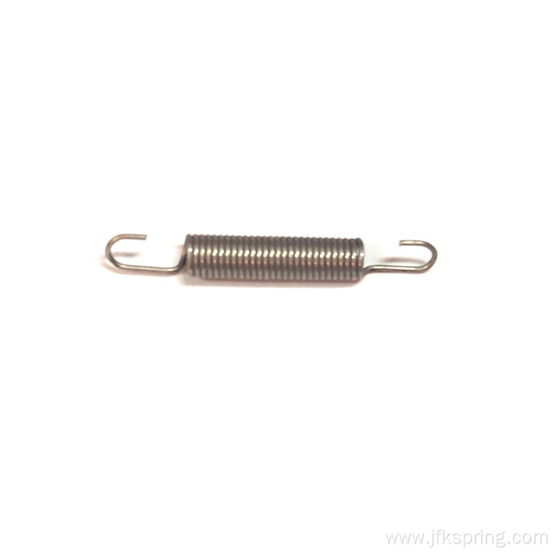 Customized processing of tension springs