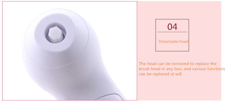 Multi-functional electric beauty products facial cleansing machine facial brush