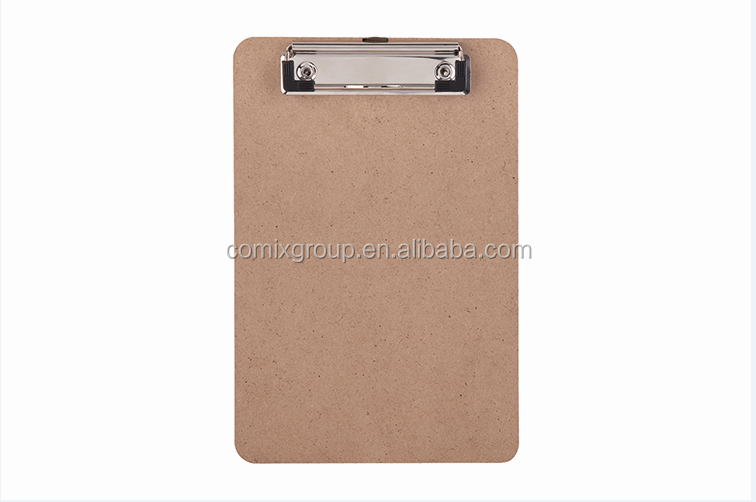 Comix Fiber Retractable Hanging Hole Portable A4 Clip Board