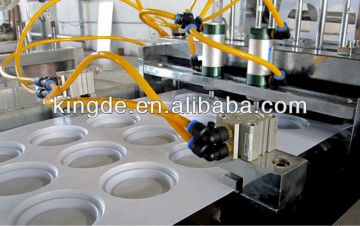 Low price thermoforming machines for cup lid/tray