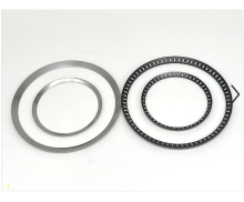 Angular contact plane needle bearing