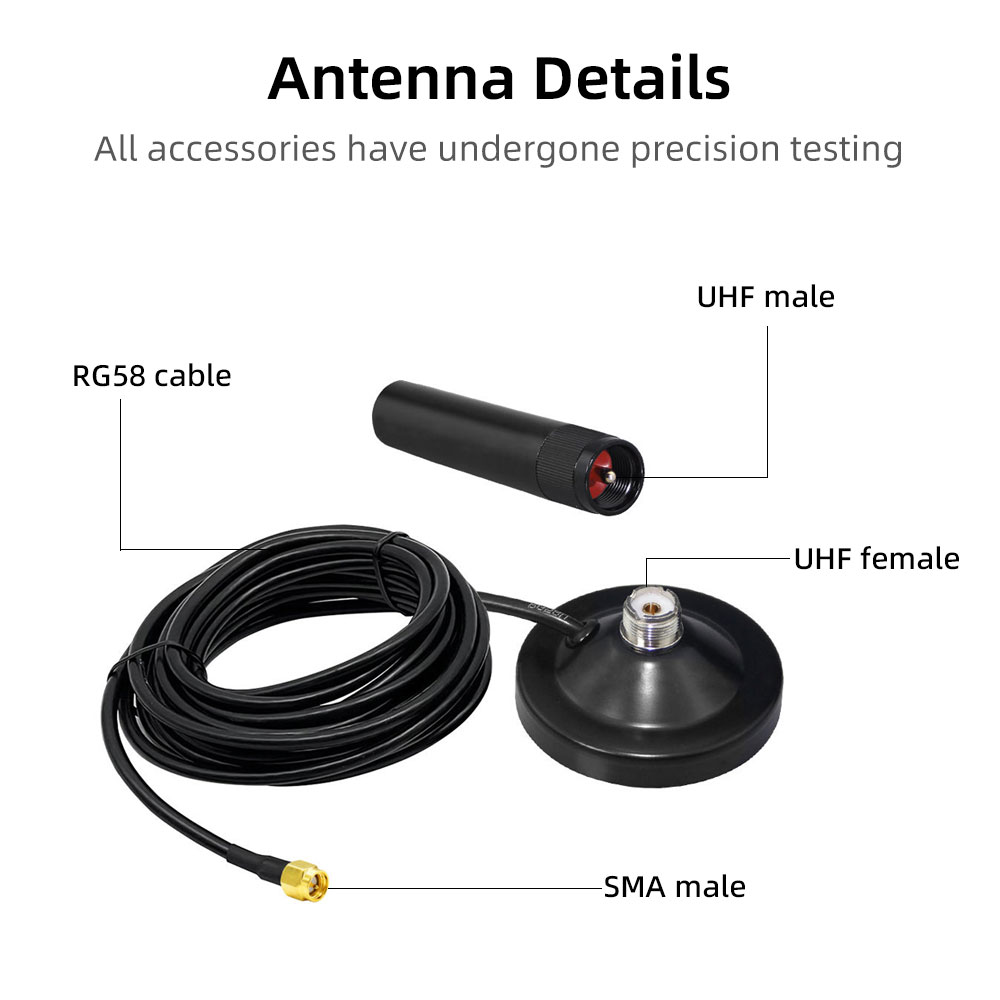 Antena de base magnética montada en vehículo de 433MHz 2 433MHz vehicle-mounted magnetic base antenna 2