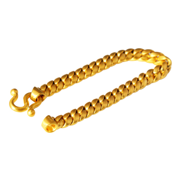 Luxury Gold Filled Cuban Link Charm Bracelets for Men and Women