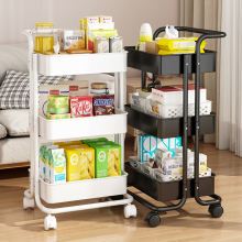 Easy Installation Metal Kitchen Carts & Trolleys for Moving