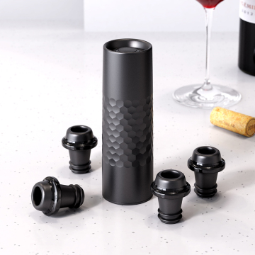 USB Rechargeable Automatic Wine Stopper and Vacuum Pump Preserver