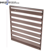 Aluminium Jalousie Window: Security, Louver Sound Insulation, and Adjustable Frame