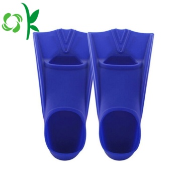 Silicone Diving Swimming Pool Fins Lightweight