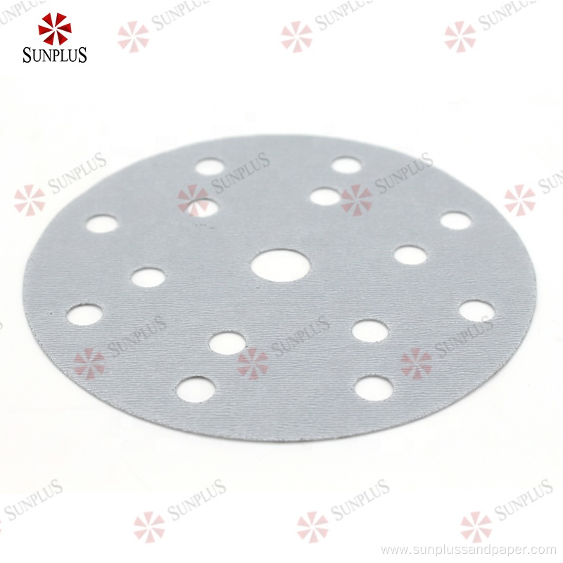 Round Disc Aluminium Oxide Sandpaper for Car Refinishing