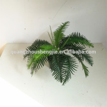 SJ3001023 Nice quality plastc leaf for home decorations/fake Boston Fern leaves
